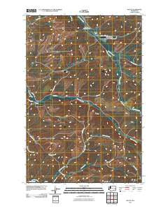 Wilcox Washington Historical topographic map, 1:24000 scale, 7.5 X 7.5 Minute, Year 2011