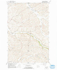 Wilcox Washington Historical topographic map, 1:24000 scale, 7.5 X 7.5 Minute, Year 1964