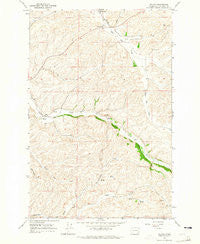 Wilcox Washington Historical topographic map, 1:24000 scale, 7.5 X 7.5 Minute, Year 1964