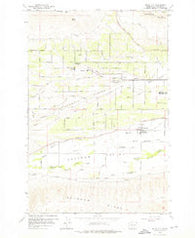 Wiley City Washington Historical topographic map, 1:24000 scale, 7.5 X 7.5 Minute, Year 1958