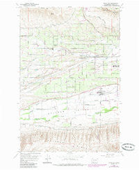 Wiley City Washington Historical topographic map, 1:24000 scale, 7.5 X 7.5 Minute, Year 1958