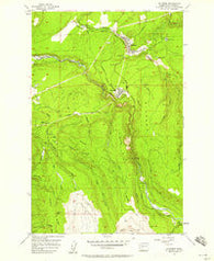 Wilkeson Washington Historical topographic map, 1:24000 scale, 7.5 X 7.5 Minute, Year 1956