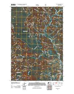 Willard Washington Historical topographic map, 1:24000 scale, 7.5 X 7.5 Minute, Year 2011