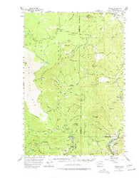 Willard Washington Historical topographic map, 1:62500 scale, 15 X 15 Minute, Year 1957