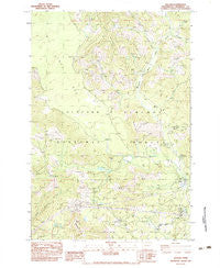 Willard Washington Historical topographic map, 1:24000 scale, 7.5 X 7.5 Minute, Year 1983