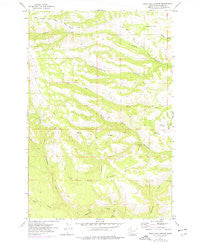Willy Dick Canyon Washington Historical topographic map, 1:24000 scale, 7.5 X 7.5 Minute, Year 1957