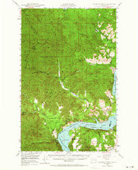 Wilmont Creek Washington Historical topographic map, 1:62500 scale, 15 X 15 Minute, Year 1948