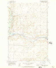 Wilson Creek NW Washington Historical topographic map, 1:24000 scale, 7.5 X 7.5 Minute, Year 1956