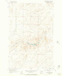 Wilson Creek SE Washington Historical topographic map, 1:24000 scale, 7.5 X 7.5 Minute, Year 1956