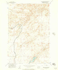 Wilson Creek SW Washington Historical topographic map, 1:24000 scale, 7.5 X 7.5 Minute, Year 1956