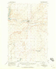 Wilson Creek Washington Historical topographic map, 1:62500 scale, 15 X 15 Minute, Year 1956