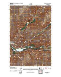 Wilson Creek Washington Historical topographic map, 1:24000 scale, 7.5 X 7.5 Minute, Year 2011