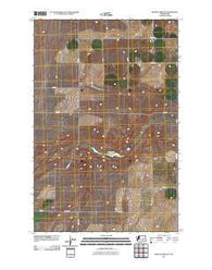 Wilson Creek SE Washington Historical topographic map, 1:24000 scale, 7.5 X 7.5 Minute, Year 2011