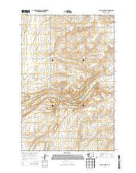 Wilson Creek SE Washington Current topographic map, 1:24000 scale, 7.5 X 7.5 Minute, Year 2014