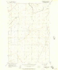 Winchester NE Washington Historical topographic map, 1:24000 scale, 7.5 X 7.5 Minute, Year 1956