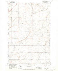 Winchester NE Washington Historical topographic map, 1:24000 scale, 7.5 X 7.5 Minute, Year 1966