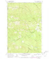 Winchester Peak Washington Historical topographic map, 1:24000 scale, 7.5 X 7.5 Minute, Year 1968