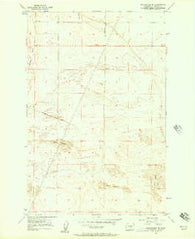 Winchester SE Washington Historical topographic map, 1:24000 scale, 7.5 X 7.5 Minute, Year 1956