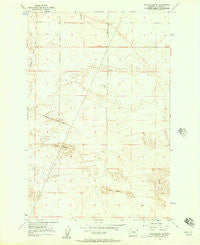 Winchester SE Washington Historical topographic map, 1:24000 scale, 7.5 X 7.5 Minute, Year 1956