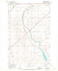 Winchester Washington Historical topographic map, 1:24000 scale, 7.5 X 7.5 Minute, Year 1966