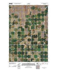 Winchester NE Washington Historical topographic map, 1:24000 scale, 7.5 X 7.5 Minute, Year 2011