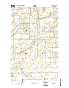Winchester NE Washington Current topographic map, 1:24000 scale, 7.5 X 7.5 Minute, Year 2014