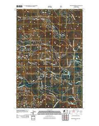 Winchester Peak Washington Historical topographic map, 1:24000 scale, 7.5 X 7.5 Minute, Year 2011