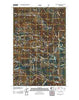 Winchester Peak Washington Historical topographic map, 1:24000 scale, 7.5 X 7.5 Minute, Year 2011