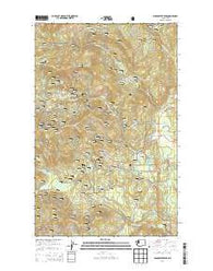 Winchester Peak Washington Current topographic map, 1:24000 scale, 7.5 X 7.5 Minute, Year 2014