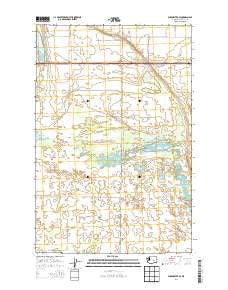 Winchester SE Washington Current topographic map, 1:24000 scale, 7.5 X 7.5 Minute, Year 2014