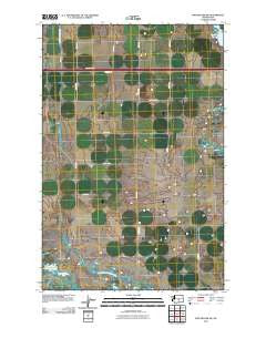 Winchester SW Washington Historical topographic map, 1:24000 scale, 7.5 X 7.5 Minute, Year 2011