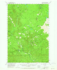 Wind River Washington Historical topographic map, 1:62500 scale, 15 X 15 Minute, Year 1957