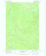 Windy Point Washington Historical topographic map, 1:24000 scale, 7.5 X 7.5 Minute, Year 1970