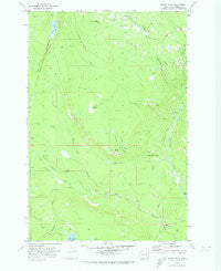 Windy Point Washington Historical topographic map, 1:24000 scale, 7.5 X 7.5 Minute, Year 1970