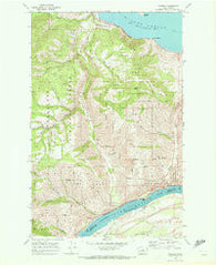 Winesap Washington Historical topographic map, 1:24000 scale, 7.5 X 7.5 Minute, Year 1968