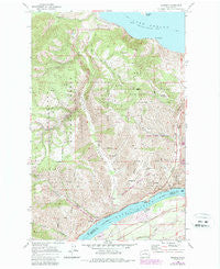 Winesap Washington Historical topographic map, 1:24000 scale, 7.5 X 7.5 Minute, Year 1968