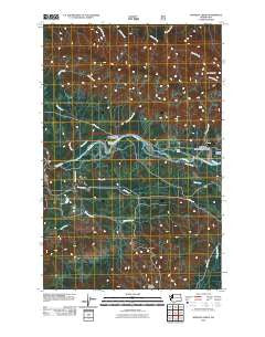 Winfield Creek Washington Historical topographic map, 1:24000 scale, 7.5 X 7.5 Minute, Year 2011