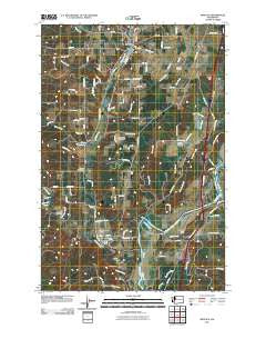 Winlock Washington Historical topographic map, 1:24000 scale, 7.5 X 7.5 Minute, Year 2011