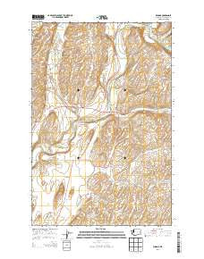 Winona Washington Current topographic map, 1:24000 scale, 7.5 X 7.5 Minute, Year 2013