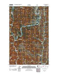 Winton Washington Historical topographic map, 1:24000 scale, 7.5 X 7.5 Minute, Year 2011