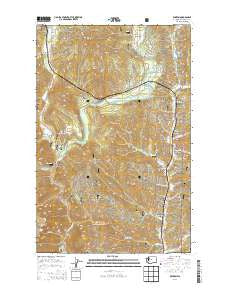 Winton Washington Current topographic map, 1:24000 scale, 7.5 X 7.5 Minute, Year 2014