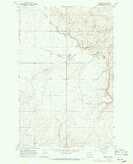 Withrow Washington Historical topographic map, 1:24000 scale, 7.5 X 7.5 Minute, Year 1968