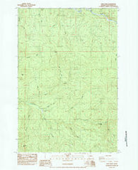 Wolf Point Washington Historical topographic map, 1:24000 scale, 7.5 X 7.5 Minute, Year 1984