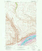 Wood Gulch Washington Historical topographic map, 1:24000 scale, 7.5 X 7.5 Minute, Year 1962