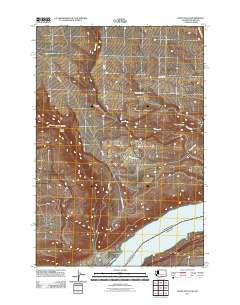 Wood Gulch Washington Historical topographic map, 1:24000 scale, 7.5 X 7.5 Minute, Year 2011