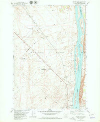 Wooded Island Washington Historical topographic map, 1:24000 scale, 7.5 X 7.5 Minute, Year 1978