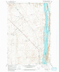 Wooden Island Washington Historical topographic map, 1:24000 scale, 7.5 X 7.5 Minute, Year 1978