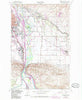 Yakima East Washington Historical topographic map, 1:24000 scale, 7.5 X 7.5 Minute, Year 1953