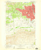 Yakima West Washington Historical topographic map, 1:24000 scale, 7.5 X 7.5 Minute, Year 1958