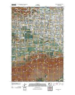 Yakima West Washington Historical topographic map, 1:24000 scale, 7.5 X 7.5 Minute, Year 2011